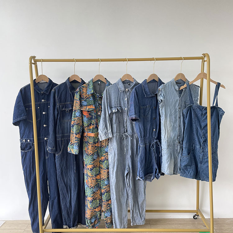 Úsáidte Jeans Jumpsuit